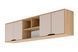Полиця настінна CloudCrest-5 (дуб сонома і кашемір, 2036х302х510 мм) lplts-ttrs-db-snm-sr-stp фото 1