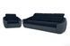 Комплект диван Спейс і крісло (синій з сизим) IMI Premium kmpl-dsps-kr-ll-88-98 фото 1