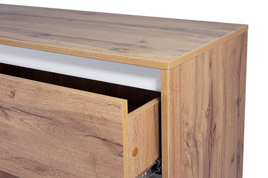 Комод SleekSpace-3 6ШУХ (дуб аппалачі і німфея альба, 160x43x86 см) IMI lkmd-brgm3-db-ppl-nmf-lb фото
