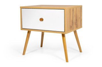 Тумба приліжкова UrbanOak-4 (дуб аппалачі і німфея альба, 50x40x52 см) IMI ltmb-hg4-db-ppl-nmf-lb фото