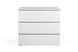 Комод SleekLine 3ШУХ (німфея альба, 90x43x80 см) IMI lkmd-nrd-nmf-lb фото 2