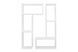Полиця Formo-1 (110,4х29х52 см, білий) phtn-mks-ns-bl фото 3