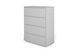 Комод SleekLine-1 4ШУХ (сіра мишка, 90x43x80 см) IMI lkmd-nrd1-sr-stp фото
