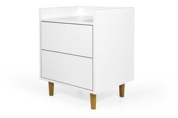 Тумба приліжкова ModernaTouch-2 (німфея альба, 50x45x64 см) IMI ltmb-lgm2-nmf-lb фото