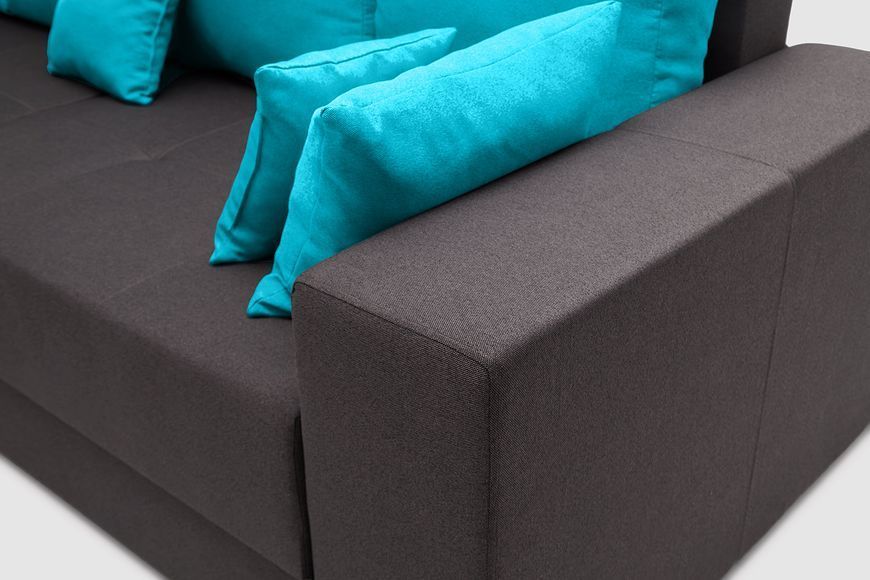 Диван Turio (123 &times; 298 см, коричневий з блакитним) IMI Premium mpr-d-tr-bgm-11-16 фото