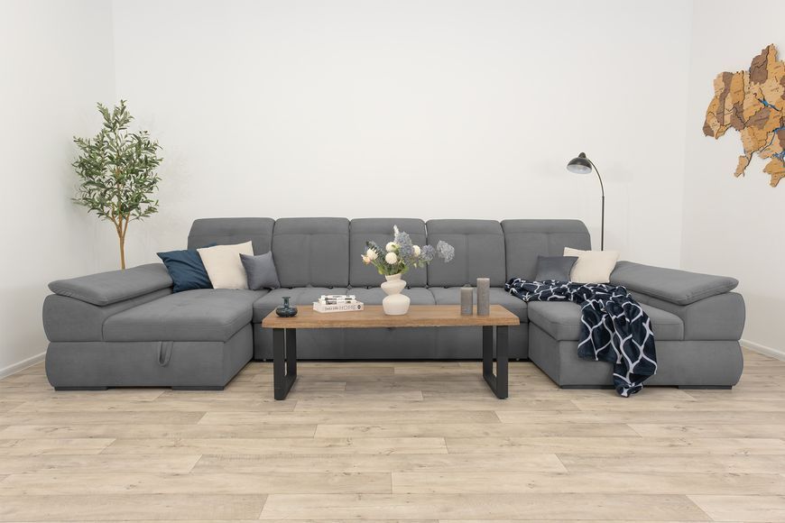 Кутовий диван Денвер П3 (400 &times; 195 см, сірий) IMI Premium kdnvr-p3-ll-96 фото