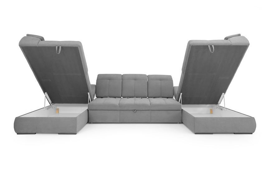 Кутовий диван Денвер П3 (400 &times; 195 см, сірий) IMI Premium kdnvr-p3-ll-96 фото