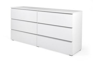 Комод SleekLine-3 6ШУХ (німфея альба, 160x43x80 см) IMI lkmd-nrd3-nmf-lb фото