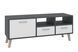 Тумба для TV Ivaron (120 &times; 40 &times; 46 см, антрацит і білий) ph-tmb-tv-mrg-ntrc-bl фото