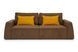Диван Hill (117 &times; 252 см, коричневий з жовтий) IMI Premium mpr-d-hll-ll-12-45 фото 3