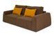 Диван Hill (117 &times; 252 см, коричневий з жовтий) IMI Premium mpr-d-hll-ll-12-45 фото 1