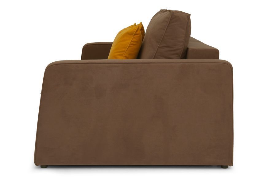Диван Hill (117 &times; 252 см, коричневий з жовтий) IMI Premium mpr-d-hll-ll-12-45 фото