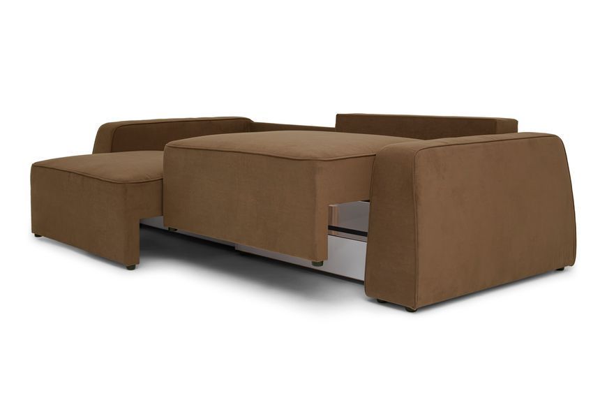 Диван Hill (117 &times; 252 см, коричневий з жовтий) IMI Premium mpr-d-hll-ll-12-45 фото