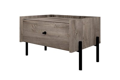 Тумба приліжкова FjellFurniture-4 (шварцвальд, 500х400х315 мм) ltmb-4-wd-shv фото