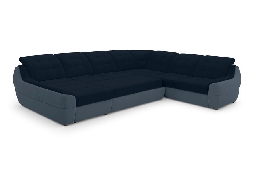 Кутовий диван Спейс XXL (375 &times; 310 см, синій з сизим) IMI Premium kspsxxl-ll-88-98 фото