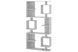 Полиця Dorven (90 &times; 25 &times; 178,5 см, бетон) ph-plc-17a-bt фото