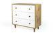 Комод UrbanOak-1 3ШУХ (дуб аппалачі і німфея альба, 80x39x77 см) IMI lkmd-hg1-db-ppl-nmf-lb фото 1