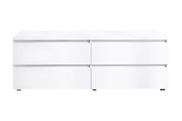 Тумба ТВ Інтегріс-5 (140х38х49 см, німфея альба) vrt-tmb-l-tv-l-nf-lb фото