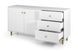 Комод UrbanOak-5 2ДВ 3ШУХ (німфея альба, 159x39x77 см) IMI lkmd-hg5-nmf-lb фото 4