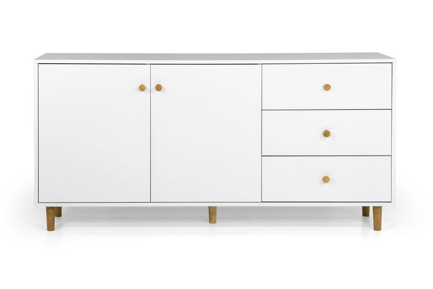 Комод UrbanOak-5 2ДВ 3ШУХ (німфея альба, 159x39x77 см) IMI lkmd-hg5-nmf-lb фото
