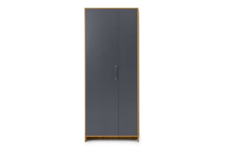 Шафа NordicNest-2 (дуб аппалачі і антрацит, 80х34х200 см) lshf-th2-db-ppl-ntr фото