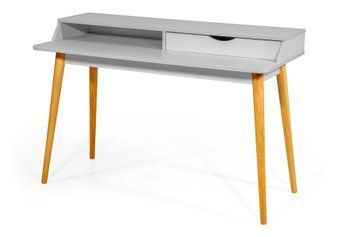 Стіл письмовий ContempoDesk-3 (сіра мишка, 120х53х82 см) IMI lstl-skn3-sr-stp фото