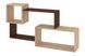 Полиця настінна Seraxon (127,5 &times; 25 &times; 68,5 см, сонома і горіх) ph-plc-19-snm-gr фото